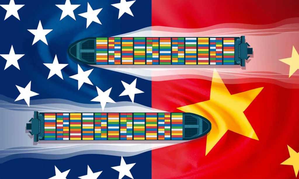 China and USA trade