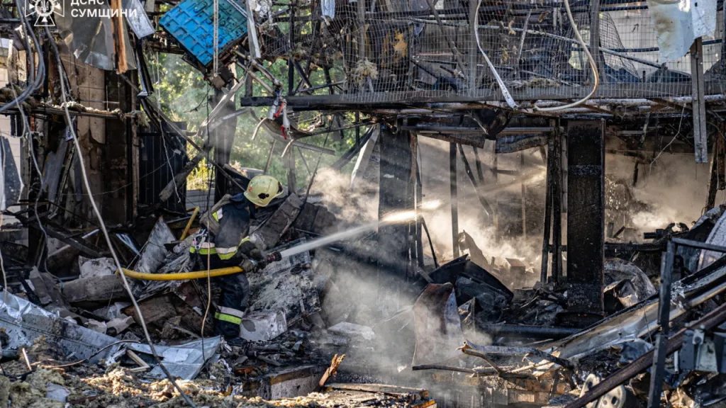 Russian Kills Dozens in Ukraine