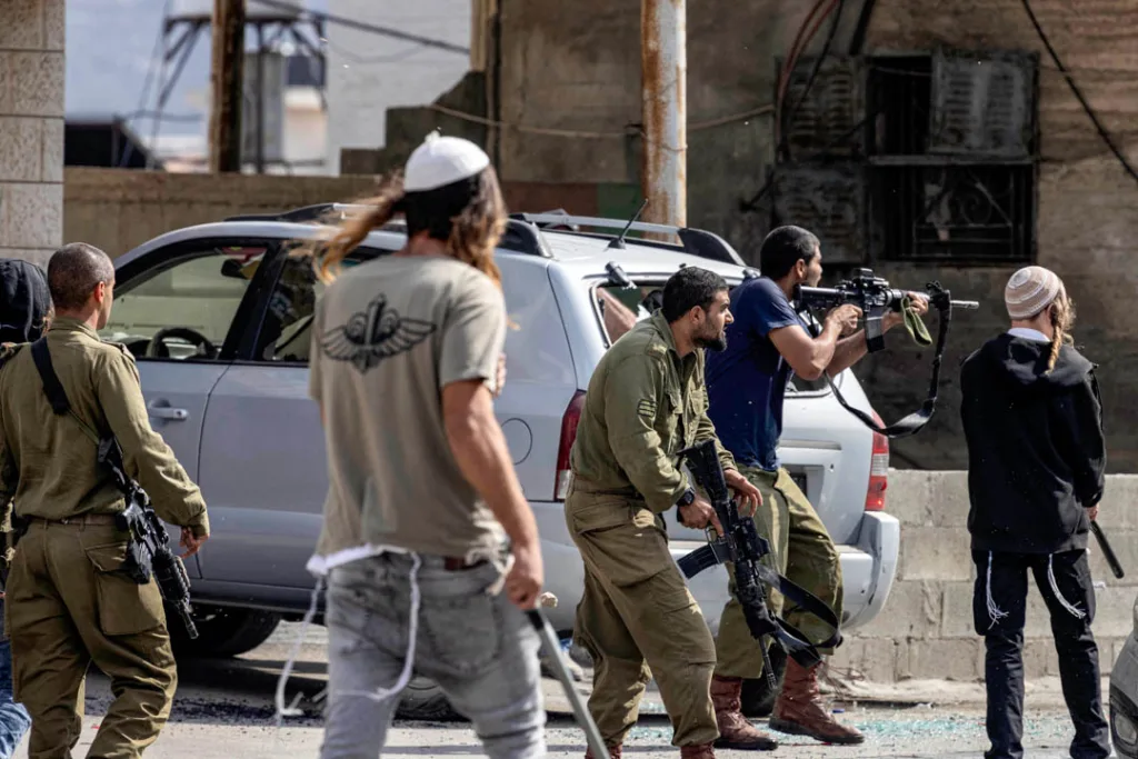 Israeli settler violence against Palestinians West Bank