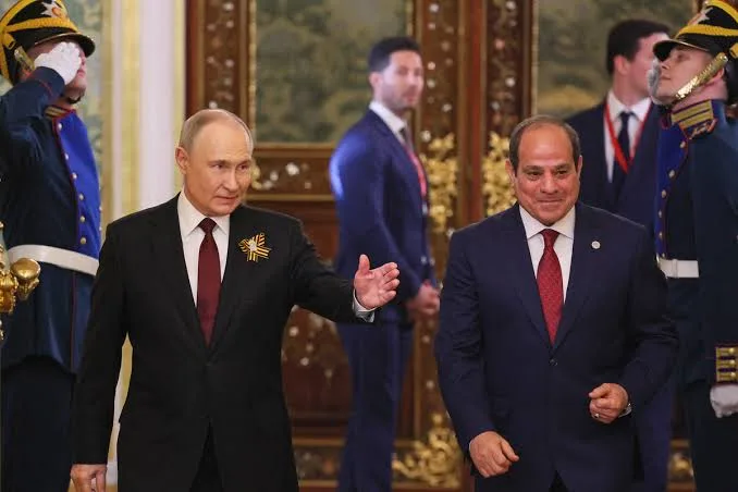 Putin and Elsisi - castle Journal global