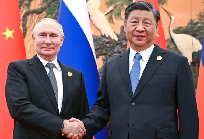 Putin and Jinping - castle Journal global