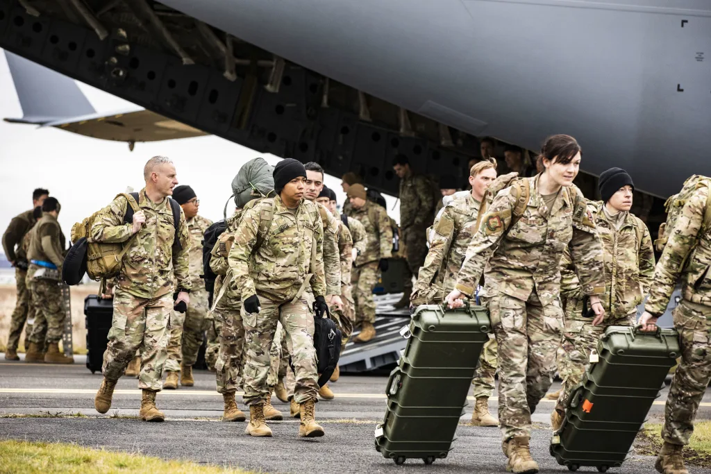US troops