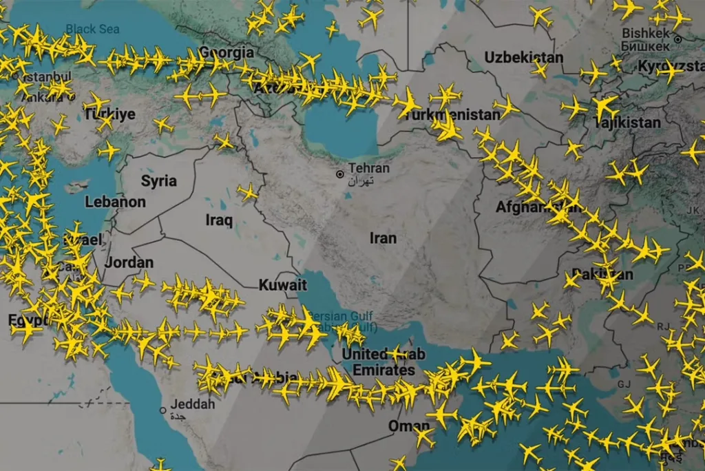 World: Global Airspace Crisis as Five Nations Close Skies
