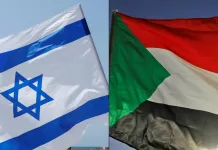 Sudan- Israel flags