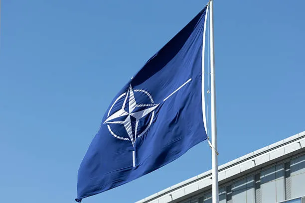 brussels belgium the nato flag is seen at the nato headquarters building on april 04 2025 in - CJ Global Newspaper